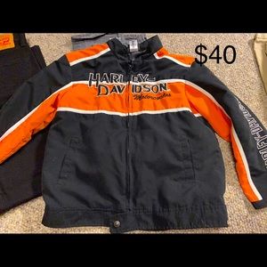 Kids Harley Davidson jacket.